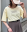 シアースラブロゴ刺繍リンガーTee