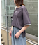 シアースラブロゴ刺繍リンガーTee