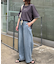 シアースラブロゴ刺繍リンガーTee