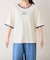 シアースラブロゴ刺繍リンガーTee