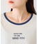 シアースラブロゴ刺繍リンガーTee
