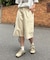 【UNISEX】ハーフスタッズカーゴパンツ