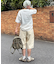 【UNISEX】ハーフスタッズカーゴパンツ