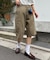【UNISEX】ハーフスタッズカーゴパンツ