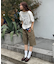 【UNISEX】ハーフスタッズカーゴパンツ