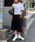 【UNISEX】ハーフスタッズカーゴパンツ