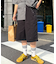 【UNISEX】ハーフスタッズカーゴパンツ