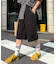 【UNISEX】ハーフスタッズカーゴパンツ