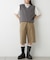 【UNISEX】ハーフスタッズカーゴパンツ
