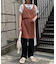 レース編みニットチュニック