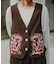 aguniパッチワーク刺繍ベスト