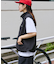 【ENHANCE】EPIXシアサッカーZIPベスト