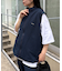 【ENHANCE】EPIXシアサッカーZIPベスト