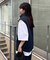 【ENHANCE】EPIXシアサッカーZIPベスト