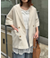 【さらっとした着心地】リネン混ゆったり半袖シャツジャケット