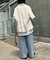 【さらっとした着心地】リネン混ゆったり半袖シャツジャケット