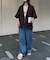 【さらっとした着心地】リネン混ゆったり半袖シャツジャケット