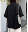 【さらっとした着心地】リネン混ゆったり半袖シャツジャケット