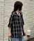 【ユニセックスで着れる】コットンリネンカバーオールシャツ