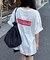 【Franklin Climbing】ユニセックスレッドロゴプリントTEE