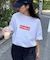 【Franklin Climbing】ユニセックスレッドロゴプリントTEE