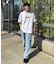 【Franklin Climbing】ユニセックスレッドロゴプリントTEE