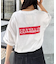 【Franklin Climbing】ユニセックスレッドロゴプリントTEE