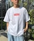 【Franklin Climbing】ユニセックスレッドロゴプリントTEE