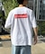 【Franklin Climbing】ユニセックスレッドロゴプリントTEE