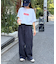 【Franklin Climbing】ユニセックスレッドロゴプリントTEE