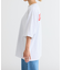 【Franklin Climbing】ユニセックスレッドロゴプリントTEE