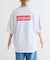 【Franklin Climbing】ユニセックスレッドロゴプリントTEE