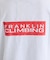【Franklin Climbing】ユニセックスレッドロゴプリントTEE