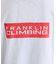 【Franklin Climbing】ユニセックスレッドロゴプリントTEE