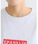 【Franklin Climbing】ユニセックスレッドロゴプリントTEE