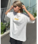 【Franklin Climbing】ユニセックスイエローロゴプリントTEE