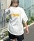 【Franklin Climbing】ユニセックスイエローロゴプリントTEE