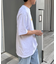 【Franklin Climbing】ユニセックスイエローロゴプリントTEE