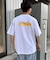 【Franklin Climbing】ユニセックスイエローロゴプリントTEE