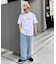 【Franklin Climbing】ユニセックスイエローロゴプリントTEE
