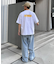 【Franklin Climbing】ユニセックスイエローロゴプリントTEE