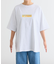 【Franklin Climbing】ユニセックスイエローロゴプリントTEE
