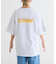 【Franklin Climbing】ユニセックスイエローロゴプリントTEE