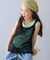 【KIDS】メッシュレイヤードリブタンクトップ