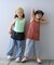 【KIDS】メッシュレイヤードリブタンクトップ