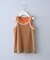 【KIDS】メッシュレイヤードリブタンクトップ