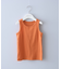 【KIDS】メッシュレイヤードリブタンクトップ