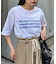 梨地アソートプリント半袖TEE