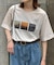 梨地アソートプリント半袖TEE