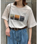 梨地アソートプリント半袖TEE